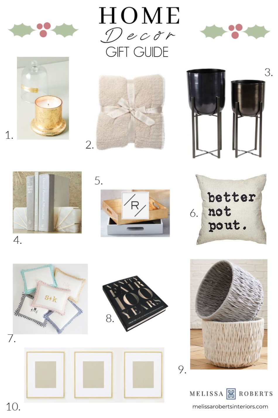 home decor gifts Niche Utama Home Home Décor Gift Guide – Melissa Roberts Interiors