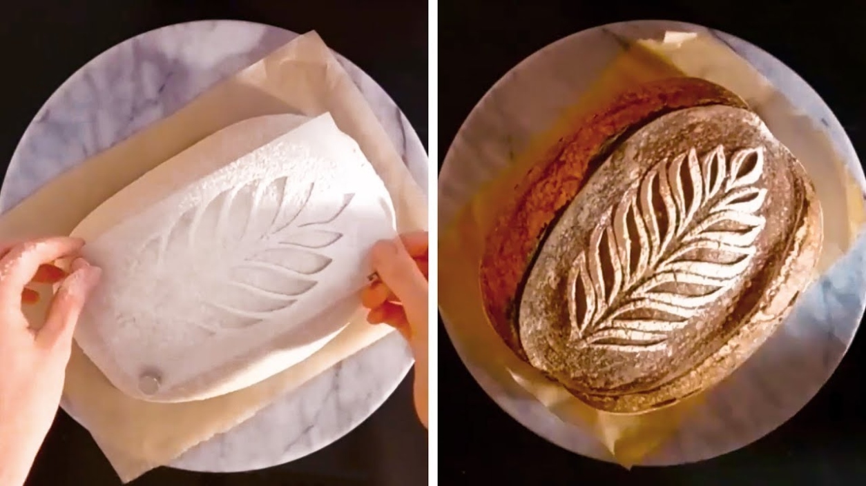 HOW TO DECORATE BREAD  BREAD SCORING TUTORIAL