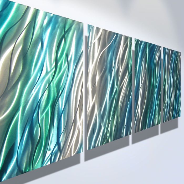 Art glass wall decor