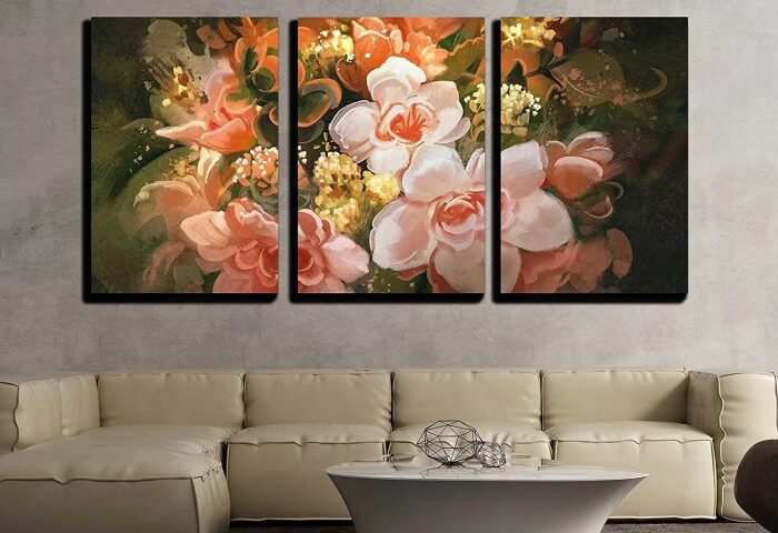 Canvas art wall decor