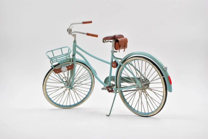 Miniatur fahrrad deko