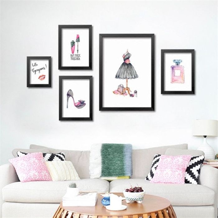 Fashion wall art decor