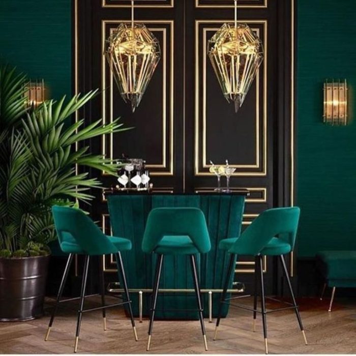 Art deco inspired home decor