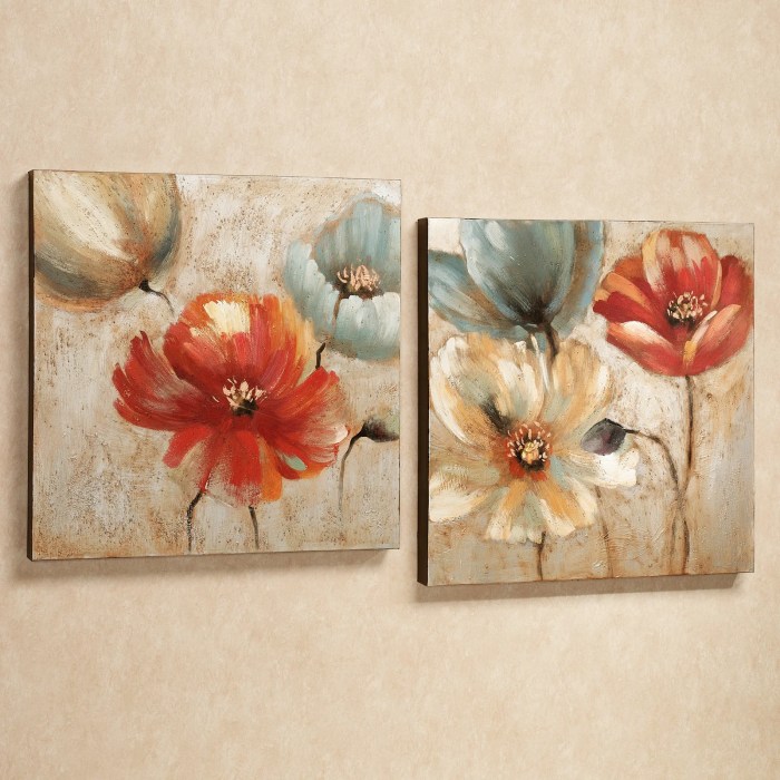 Canvas art wall decor