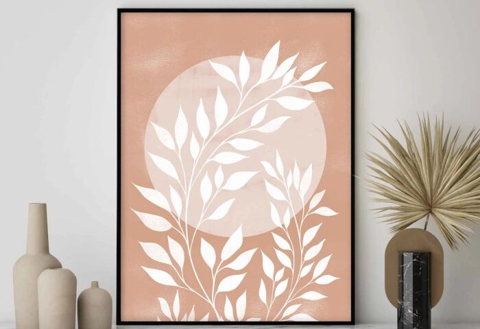 Botanical wall art decor