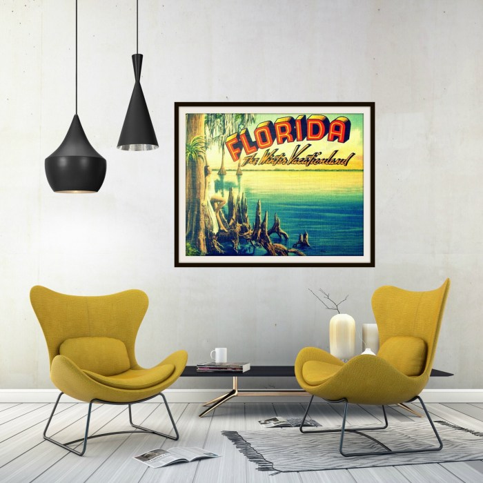 Florida wall art decor