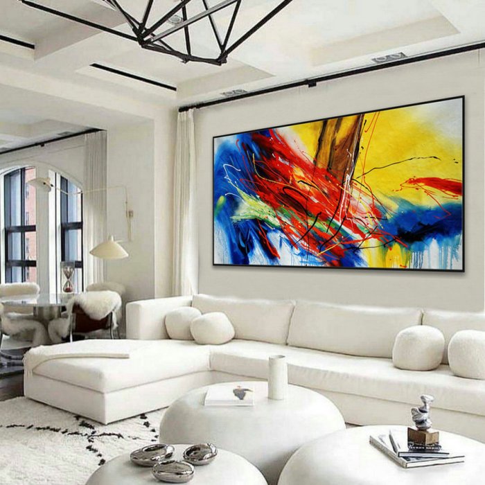 Abstract wall art decor