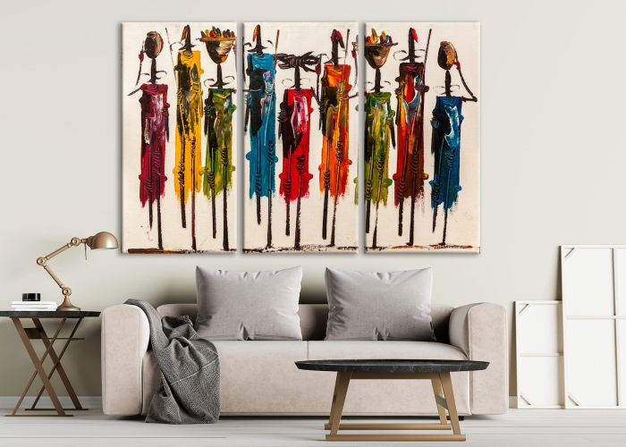 African wall art decor