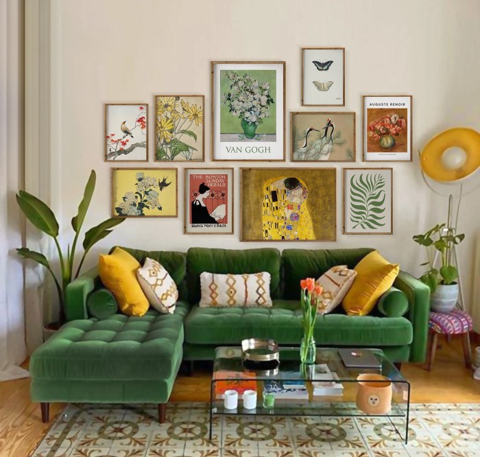 Eclectic wall art decor