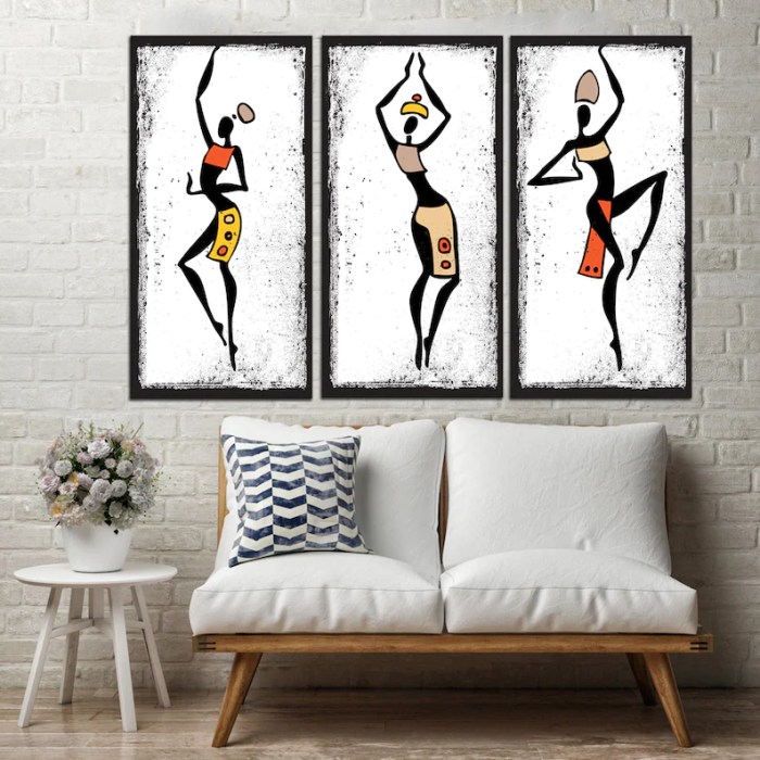 Ethnic wall art decor