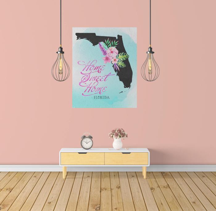 Florida wall art decor