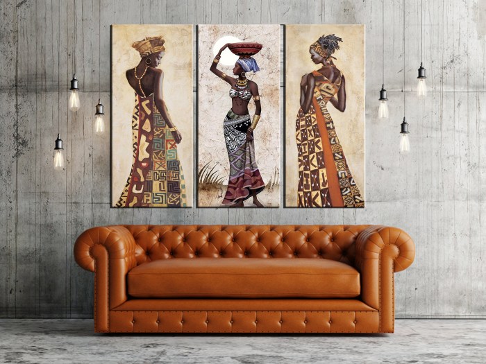 African wall art decor