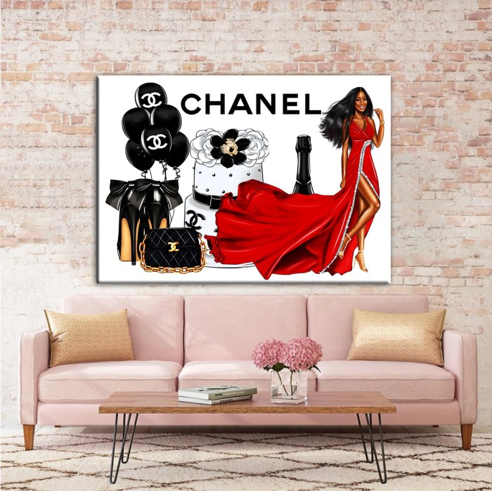 Fashion wall art decor