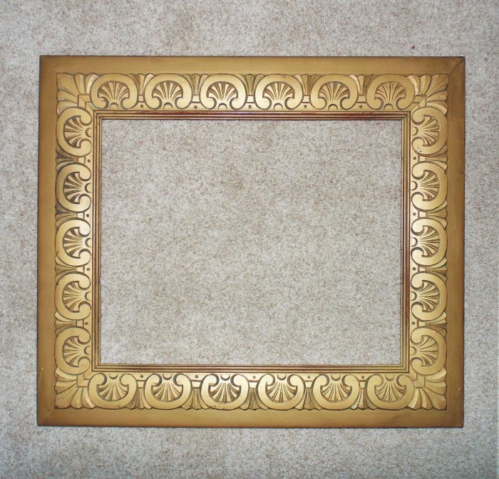 Art decor picture framing