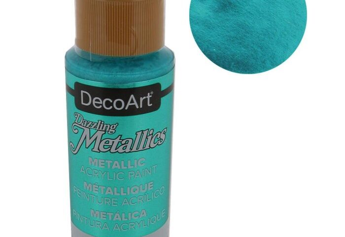 Decor art metallic paint