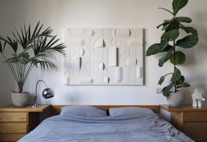 Bedroom wall art decor